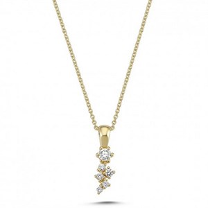 Twinkle diamant vedhæng i 14 kt guld | V2121 019